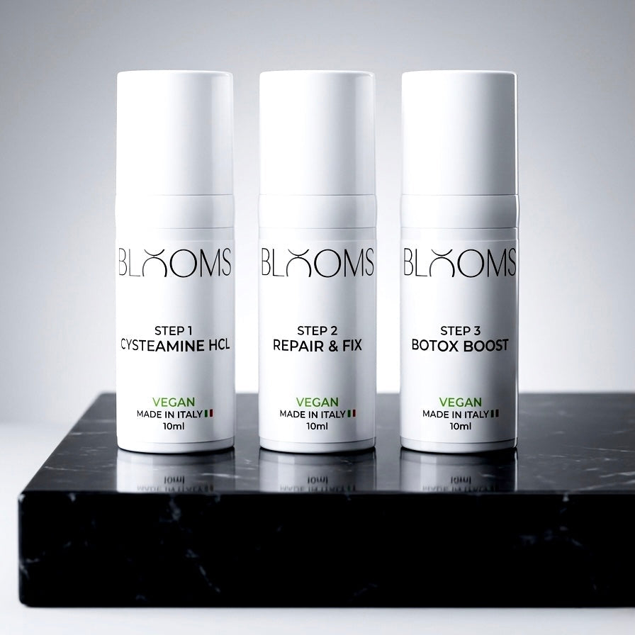 BLOOMS VEGAN LASH & BROW LIFT SET – 3 FAZE